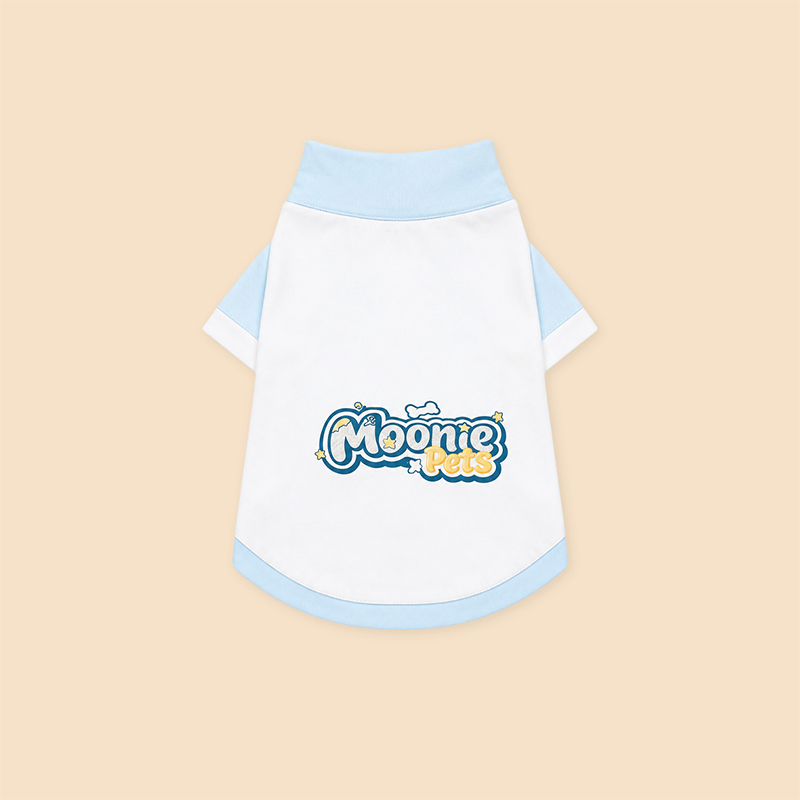 Ropa interior elástica térmica para mascotas con capa base de cuello alto estampada para perros